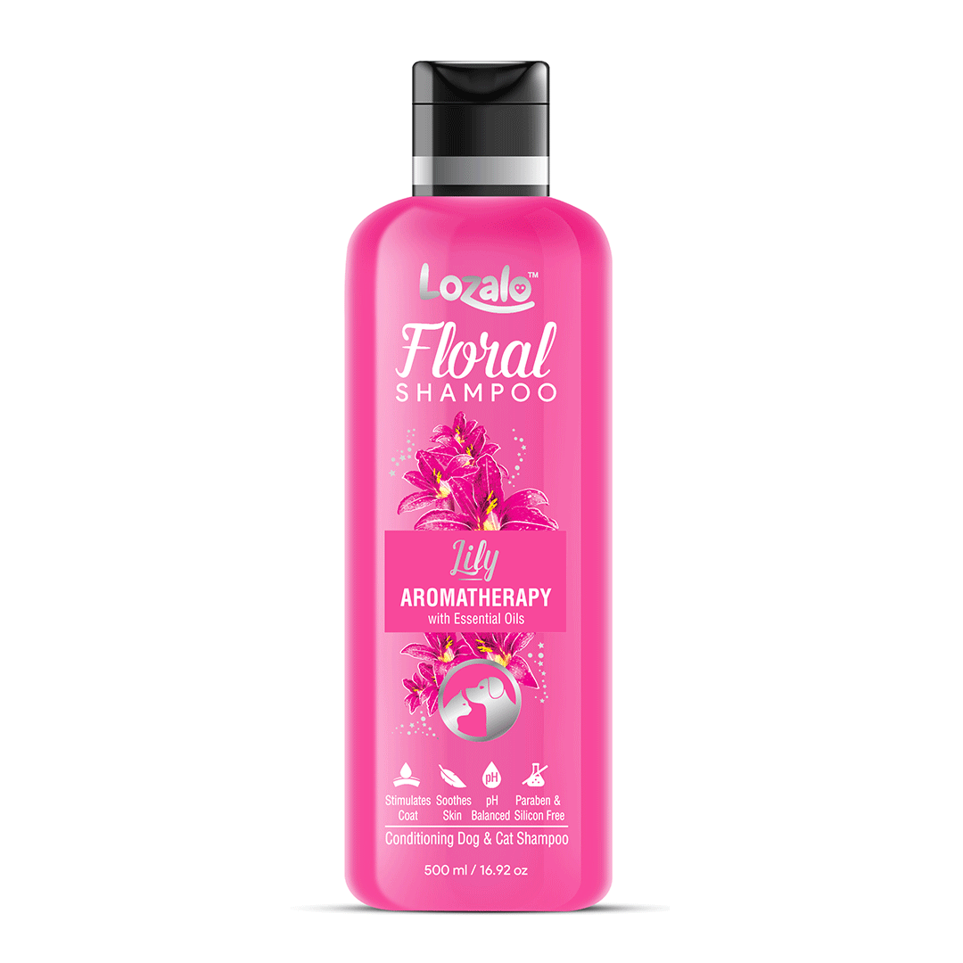 Lozalo Floral Shampoo for Dogs & Cats 250 ml (Lily)
