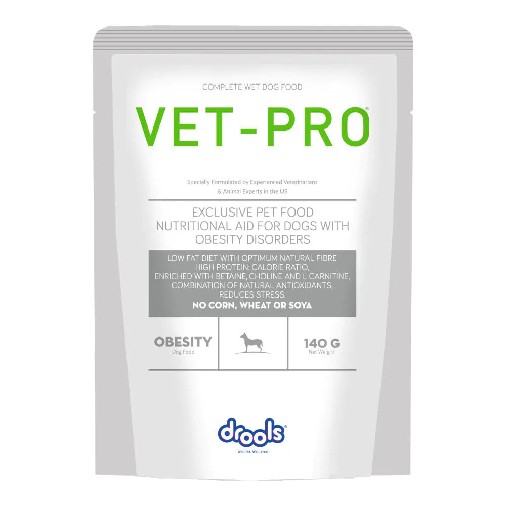 Drools Vet Pro Wet Food Gravy for Dogs / Puppies - Obesity