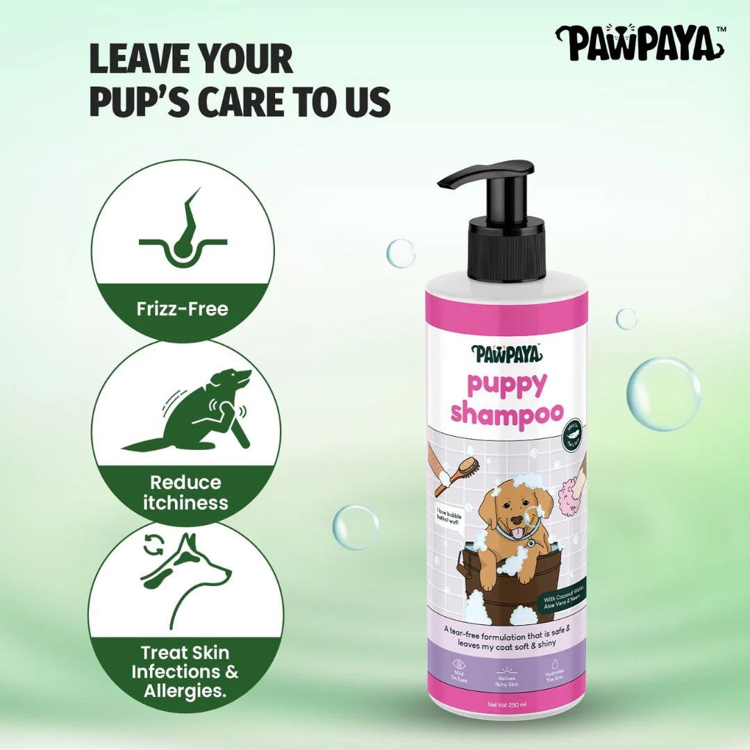 Pawpaya Puppy Shampoo for Dogs 250 ml