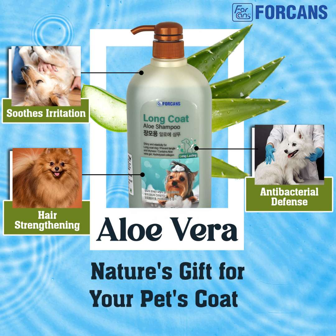 Forcans Long Coat Shampoo for Dogs 750 ml