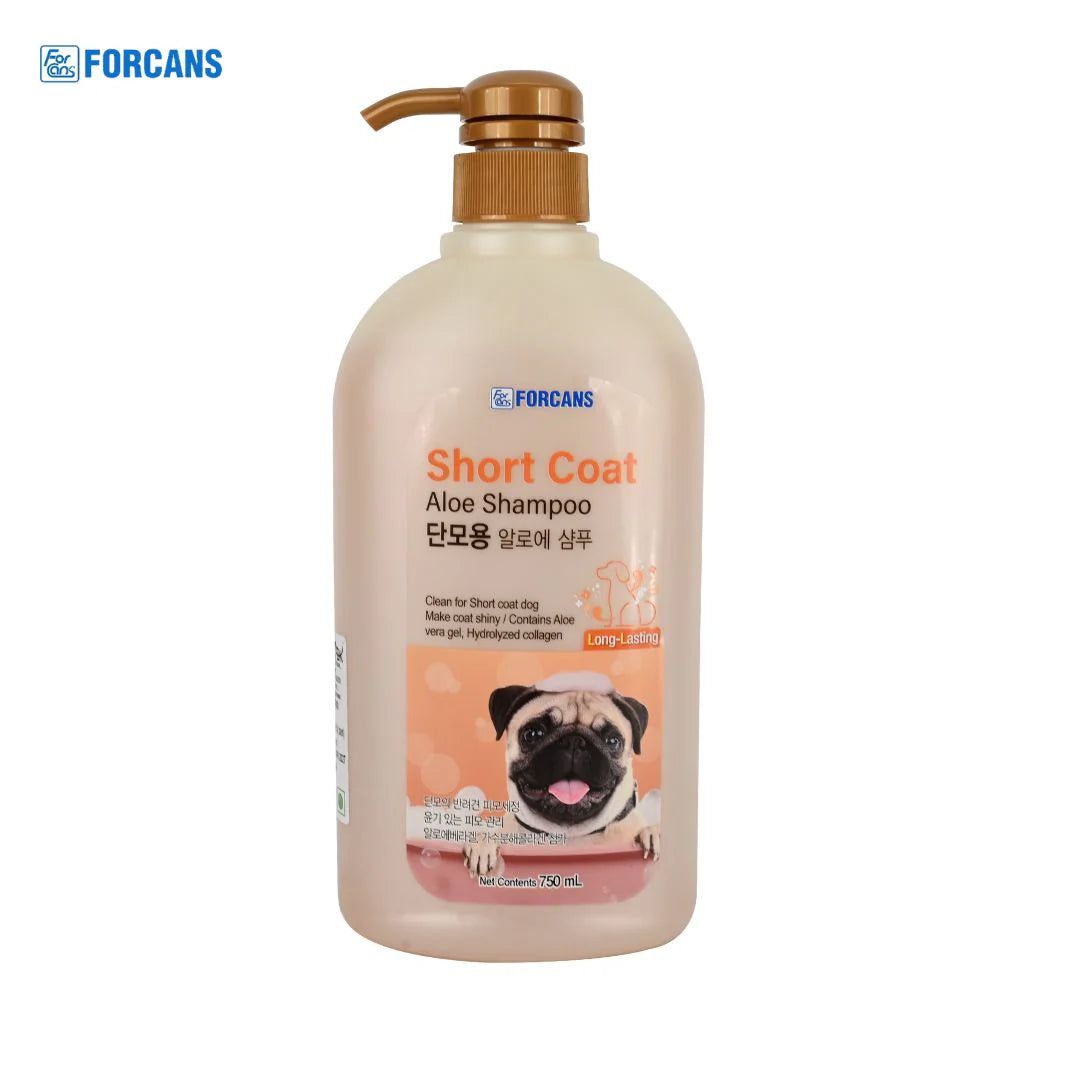 Forcans Short Coat Shampoo for Dogs 750 ml