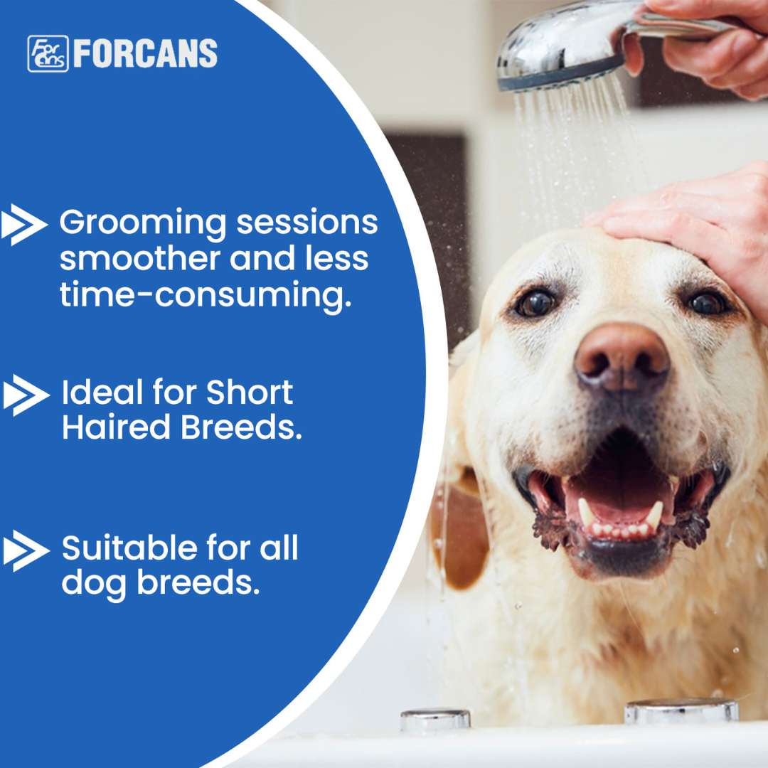 Forcans Short Coat Shampoo for Dogs 750 ml