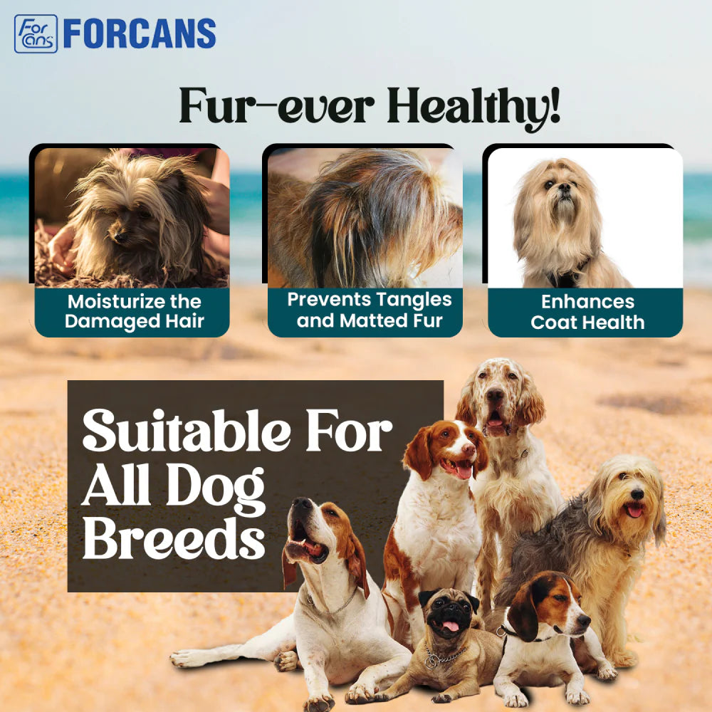 Forcans Long Coat Shampoo for Dogs 300 ml
