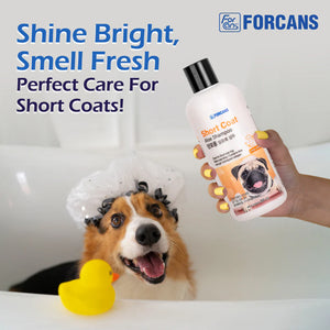 Forcans Short Coat Shampoo for Dogs 300 ml