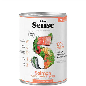 Dibaq Sense Hypoallergenic Wet Food Gravy Tin for Dogs 380 gm - Salmon