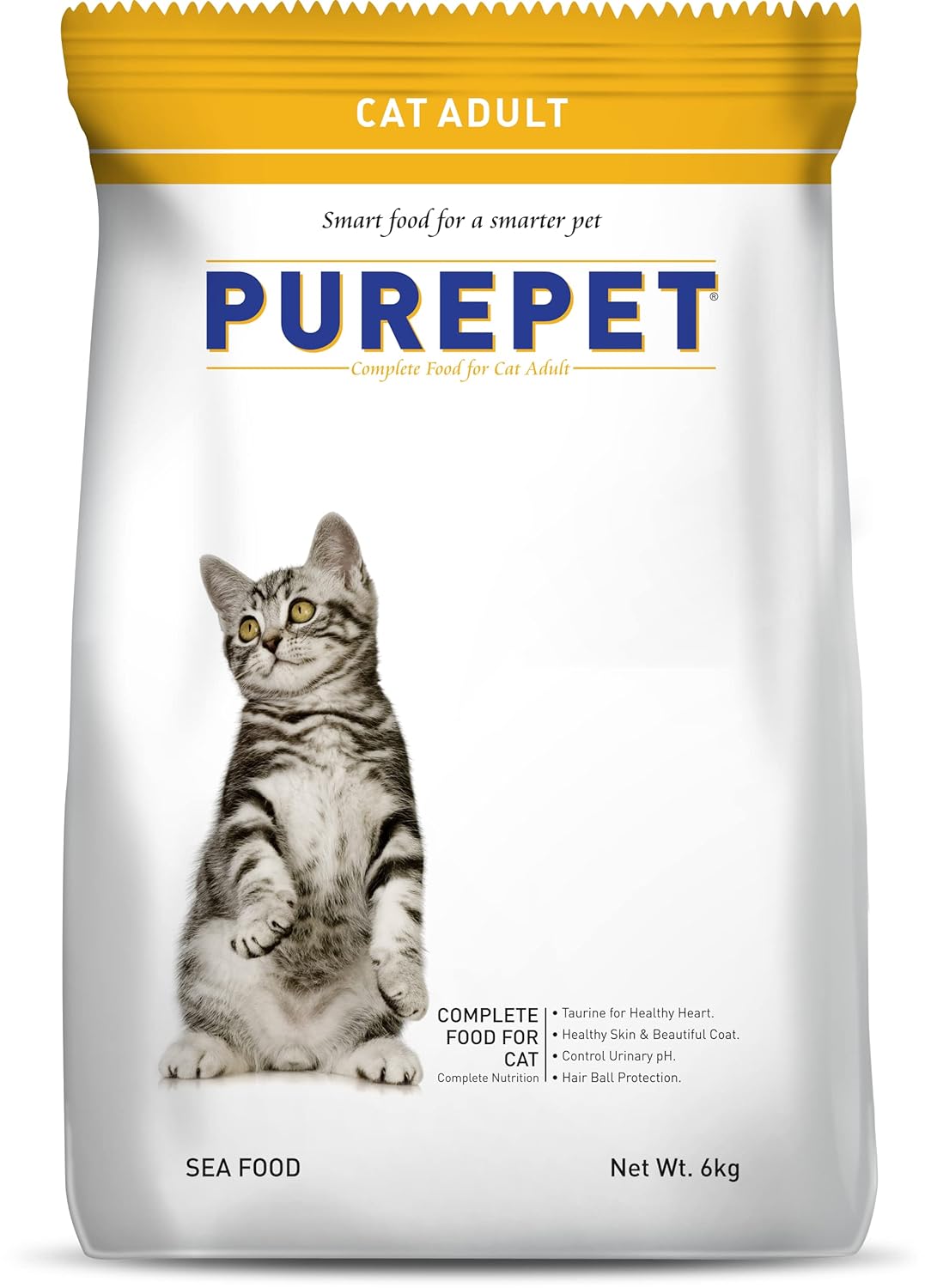 Purepet Dry Food for Cats - Seafood