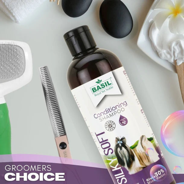 Basil Condittioning Shampoo For Dogs - Silky Soft