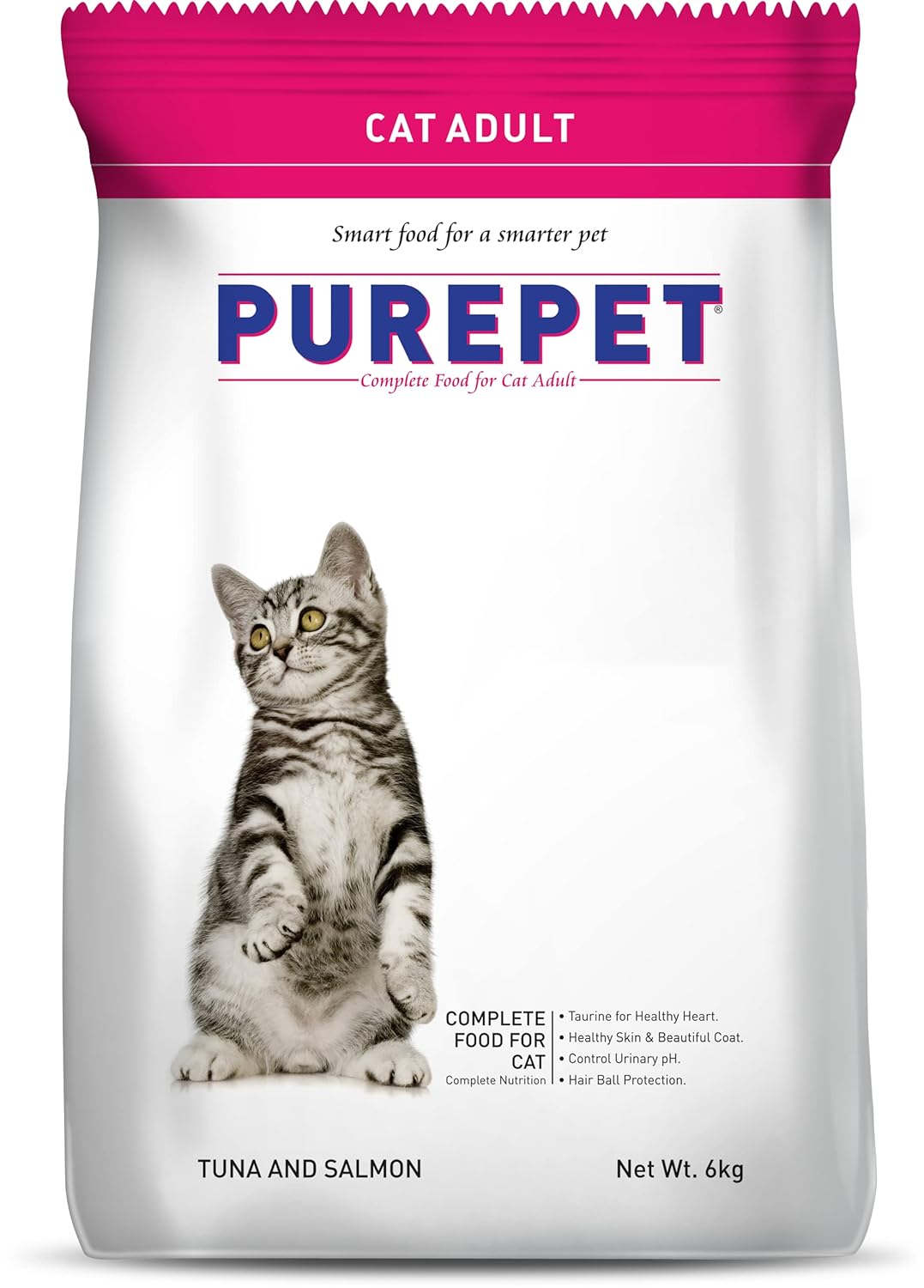 Purepet Dry Food for Cats - Tuna & Salmon