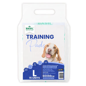 Basil Training Pee Pads for Dogs & Puppies - Large 60 x 60