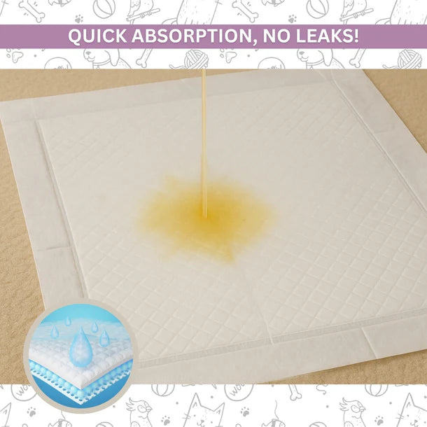 Basil Training Pee Pads for Dogs & Puppies - X-Large 60 x 90
