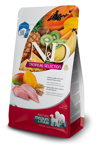 N&D Tropical Selection Dry Food for Dogs - Maxi Adult