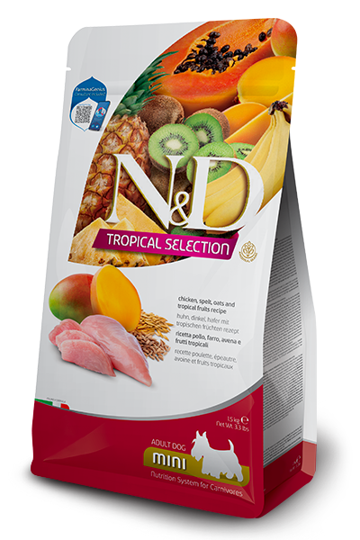 N&D Tropical Selection Dry Food for Dogs - Mini Adult