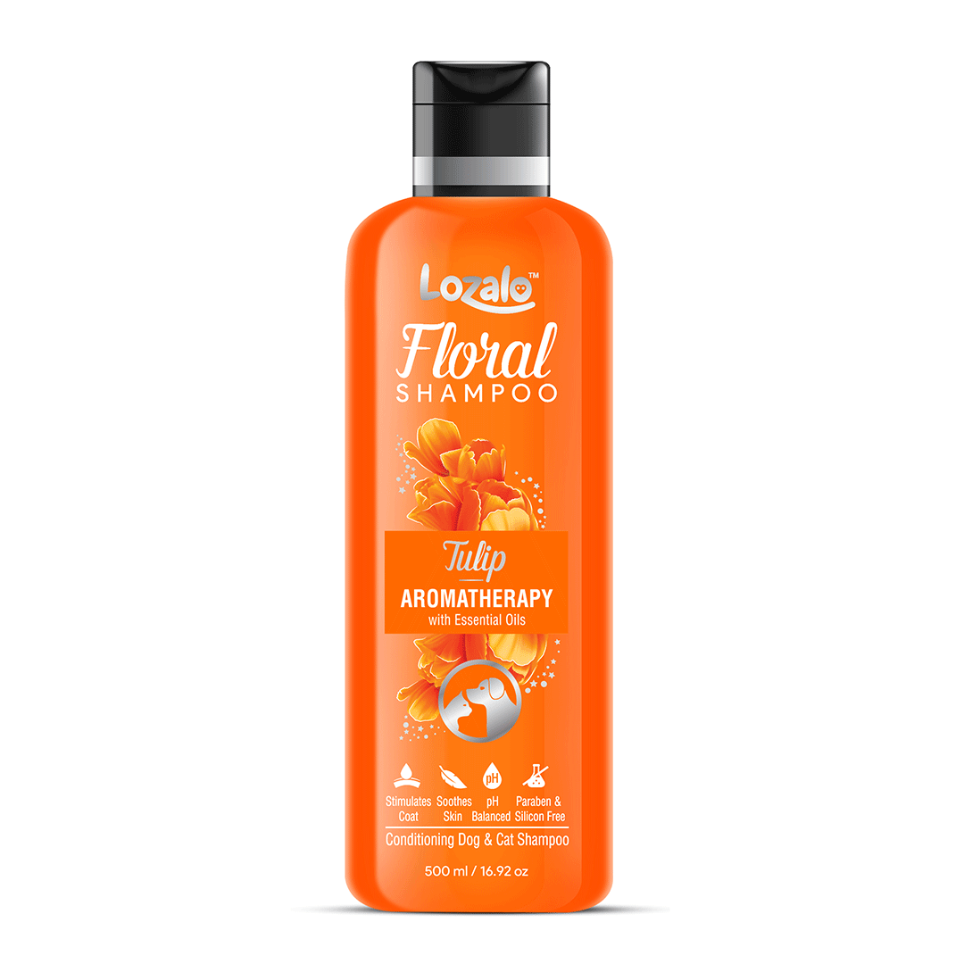 Lozalo Floral Shampoo for Dogs & Cats 250 ml (Tulip)