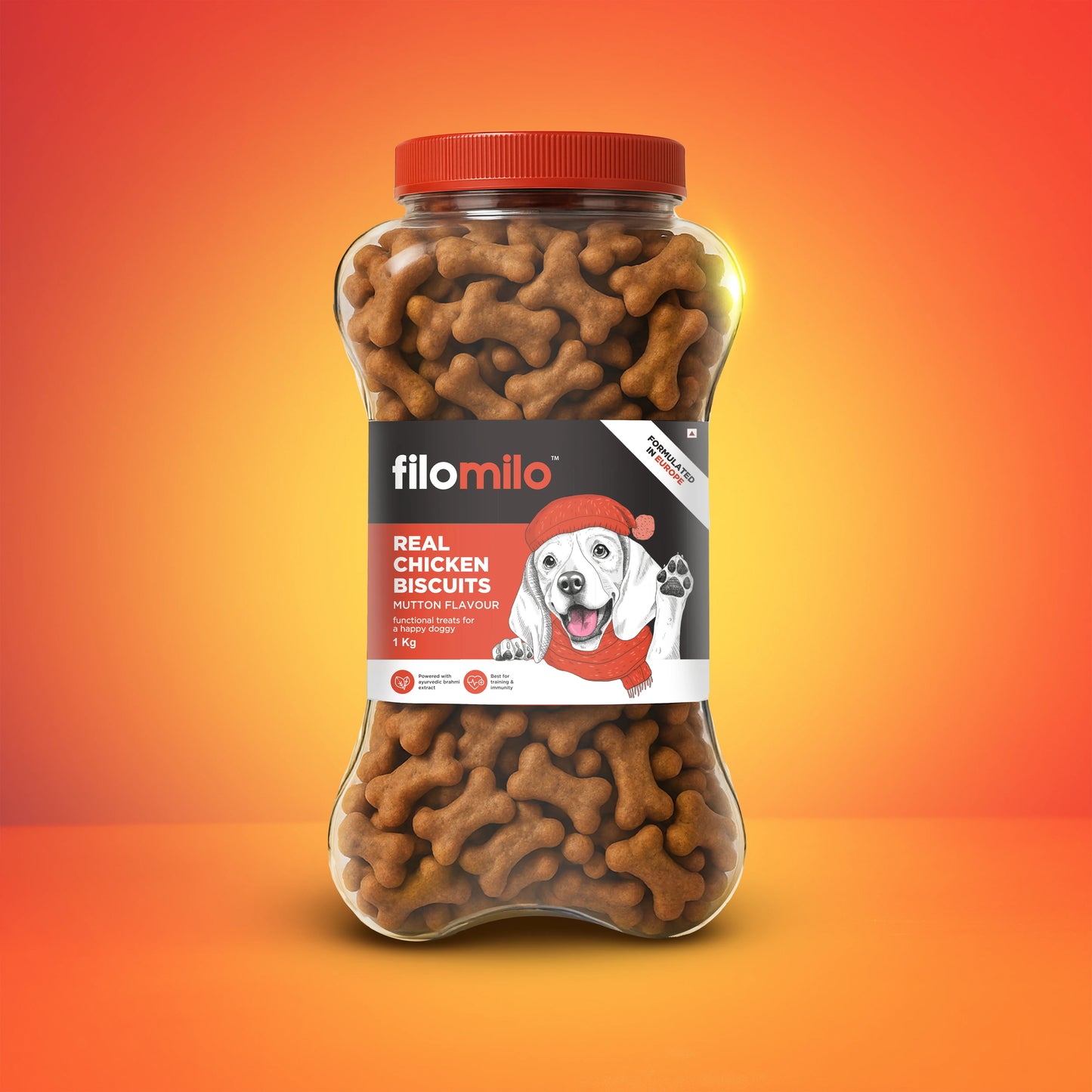 Filomilo Dog Biscuits - Mutton