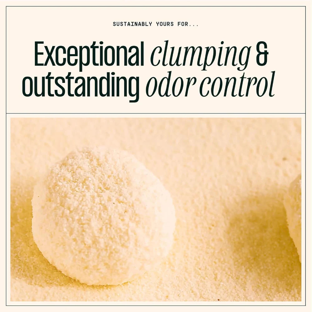 Sustainably Yours Multi Cat Unscented Large Grains Cat Litter