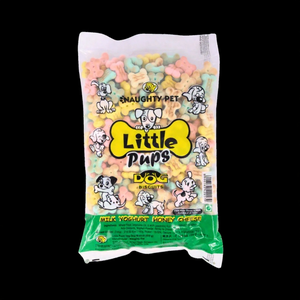 Naughty Pet Little Pups Biscuits for Dogs 500 gm - Veg