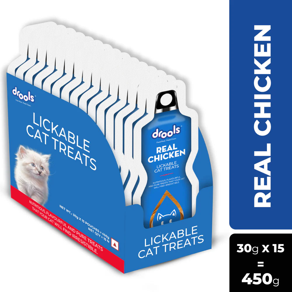 Drools Creamy Treats for Cats 30 gm - Real Chicken