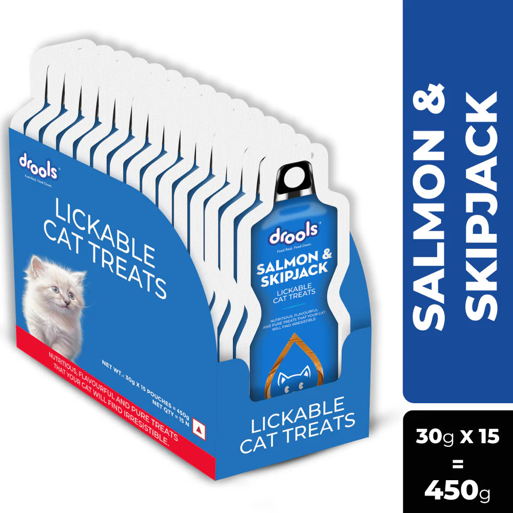 Drools Creamy Treats for Cats 30 gm - Salmon & Skipjack