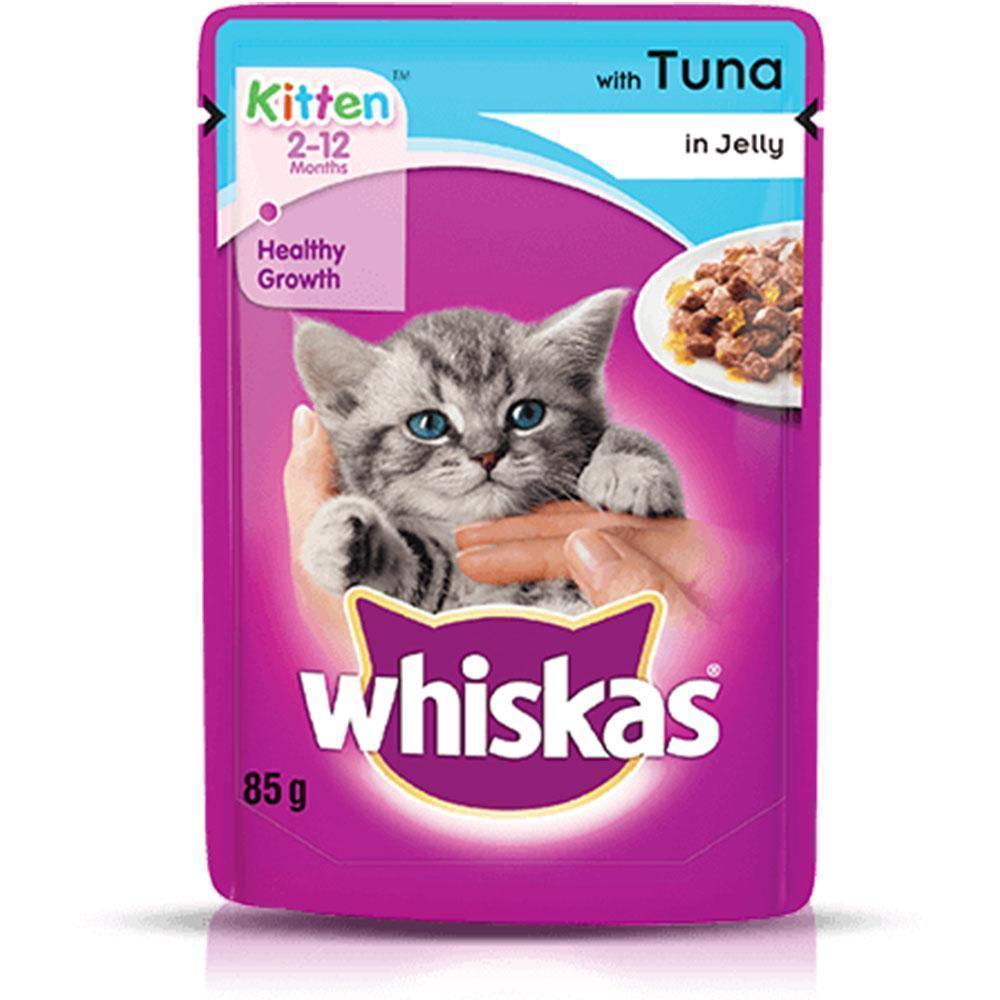 Whiskas Wet Gravy For Cats Kitten Tuna