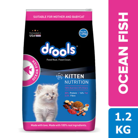 Drools Dry Food for Kittens - Ocean Fish