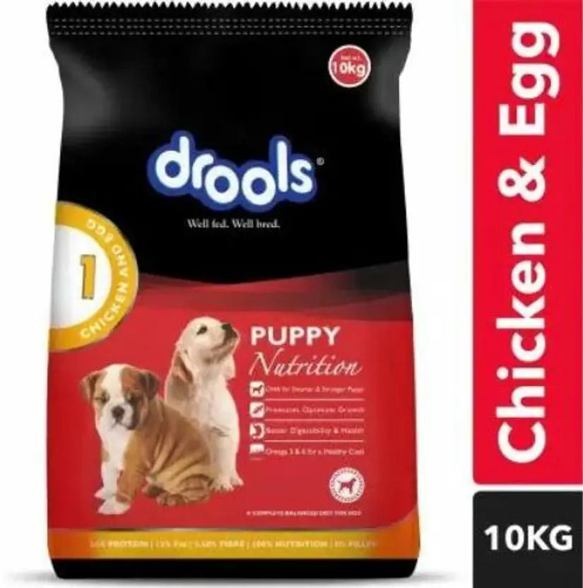 Drools Chicken & Egg Dry Food for Dogs - Puppy