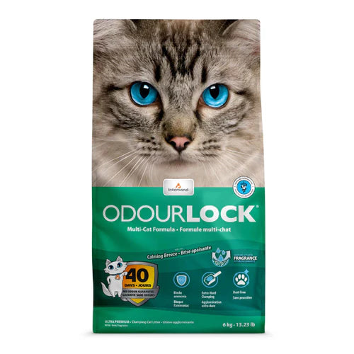 Odourlock Mineral Cat Litter - Calming Breeze