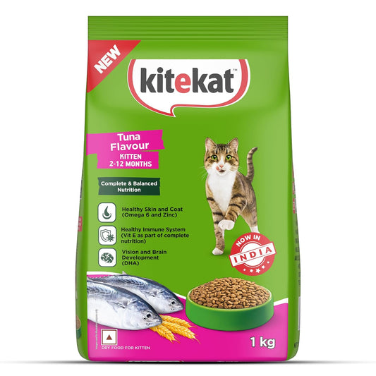 Kitekat Dry Food for Kittens - Tuna