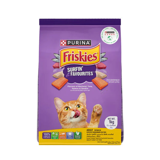 Friskies Dry Food for Adult Cats - Surfin