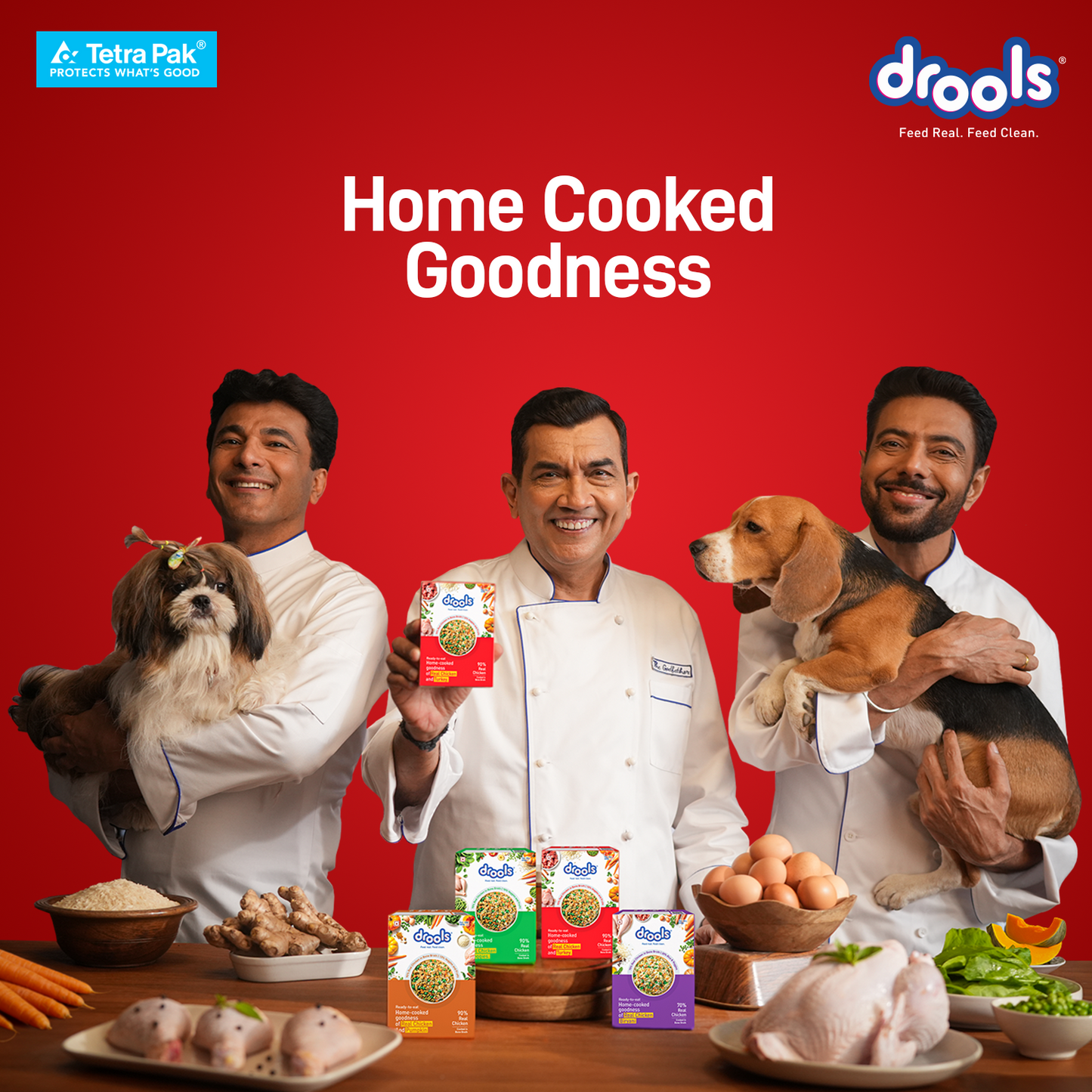 Drools Tetra Pack Real Chicken Turkey 150gm for Puppy / Dogs
