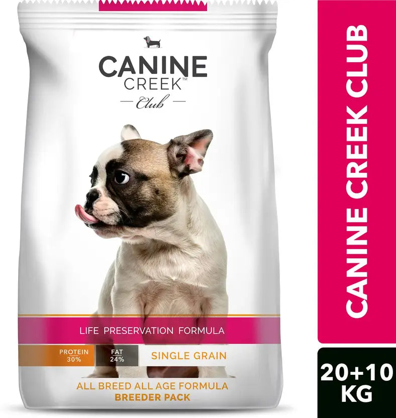 Canine Creek Club Ultra Premium Dry Food for Dogs - Puppy & Adult