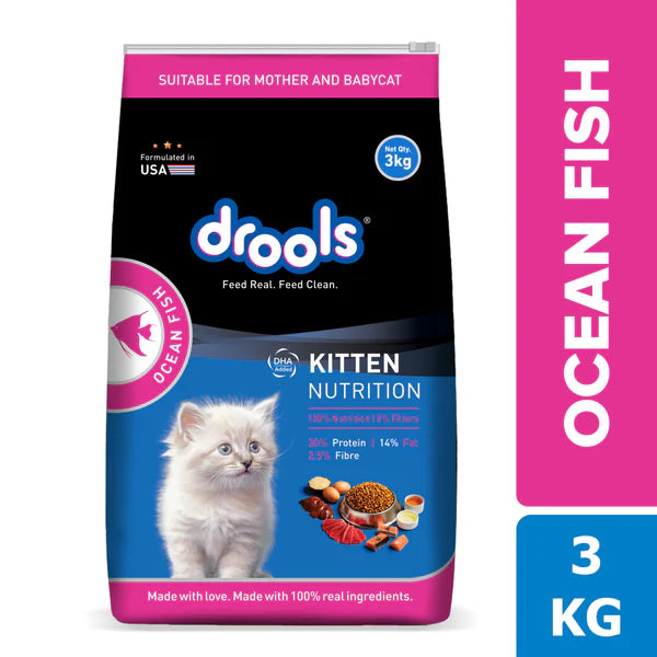 Drools Dry Food for Kittens - Ocean Fish
