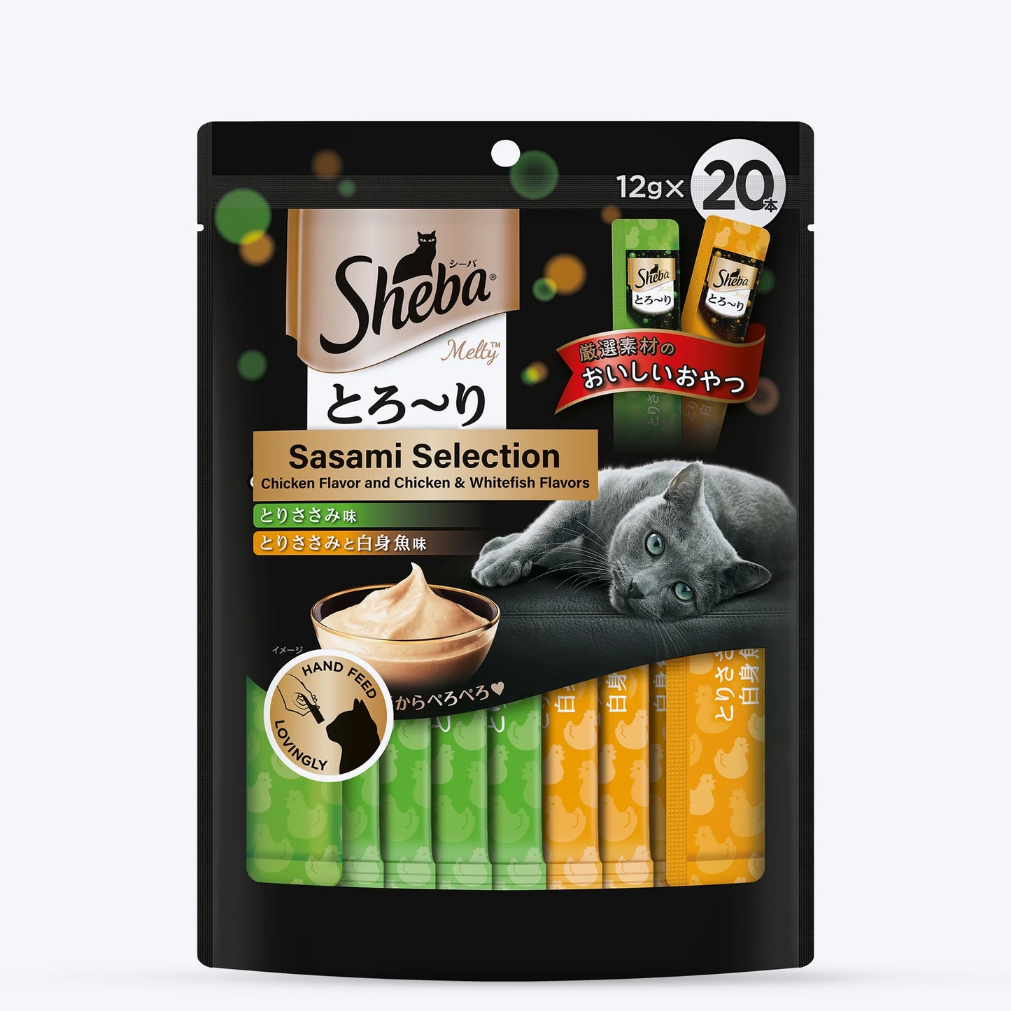 Sheba Creamy Treats for Cats (20's) - Sasami Selection