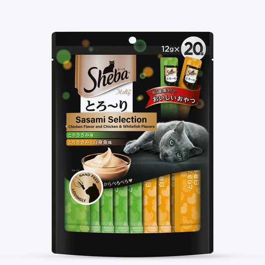 Sheba Creamy Treats for Cats (20's) - Sasami Selection