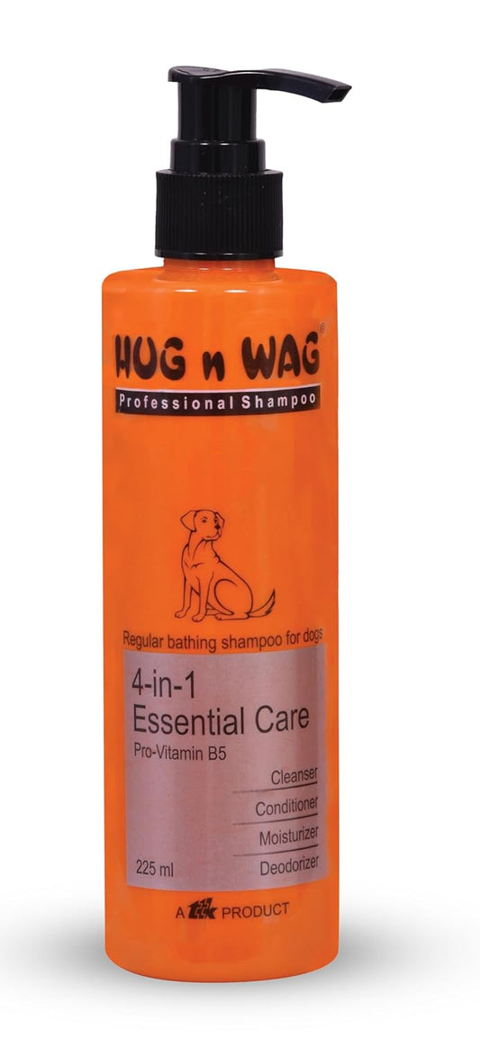 Hug n Wag 4 in 1 Complete Care Shampoo 225 ml