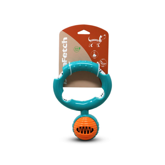 Plushmate Dura Fetch Puller Treat Dispenser Dog Toy - Puller