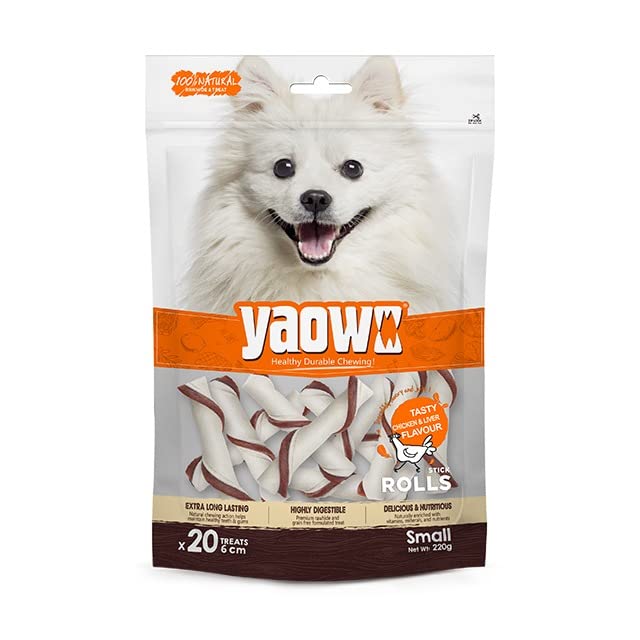 Yaowo Tough Chew Treats for Dogs - Rolls