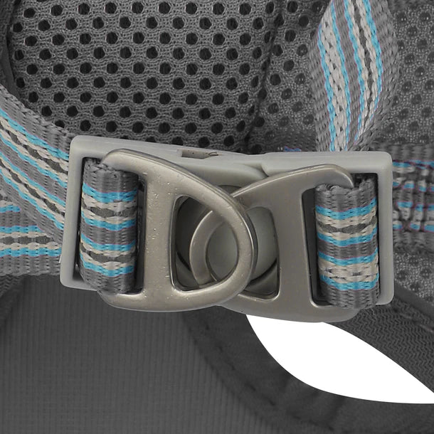 Basil Soft Adjustable Mesh Harness / Body Belt for Puppies & Small Breed Dogs (Grey)