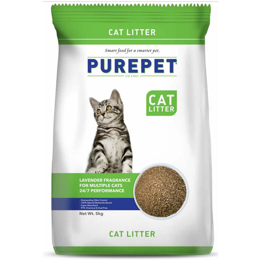 Purepet Cat Sand Type Litter Lavender Fragrance