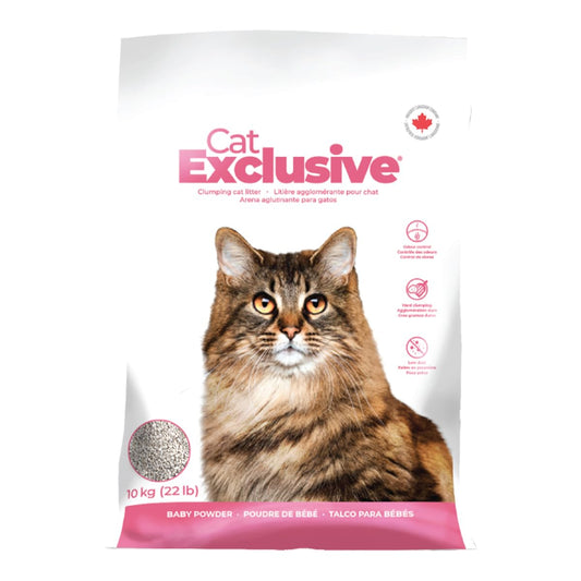 Cat Exclusive Scented Scoopable Cat Litter - Baby Powder