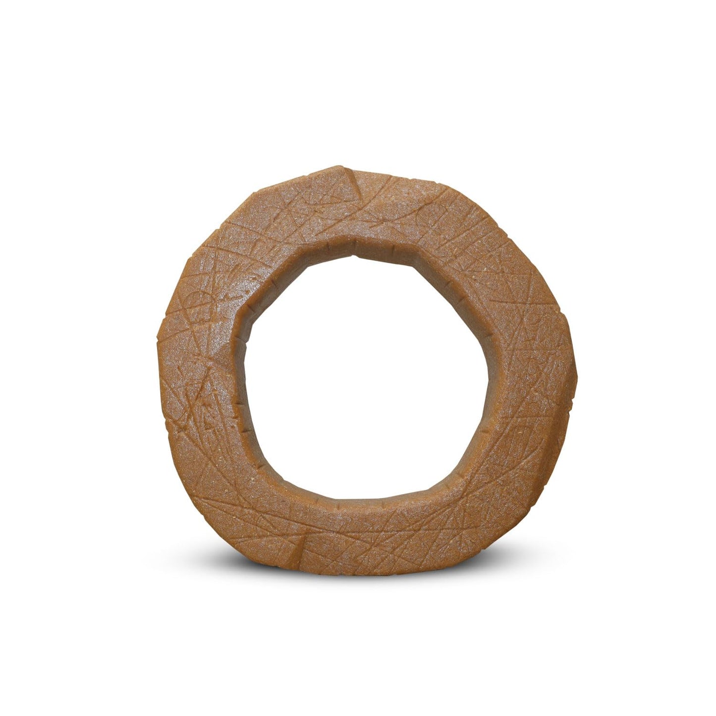 Plushmate x Petaholic Durable Nylon Hard Chew Toy & Treat Dispenser for Medium and Large Breed Dogs - Chew Ring