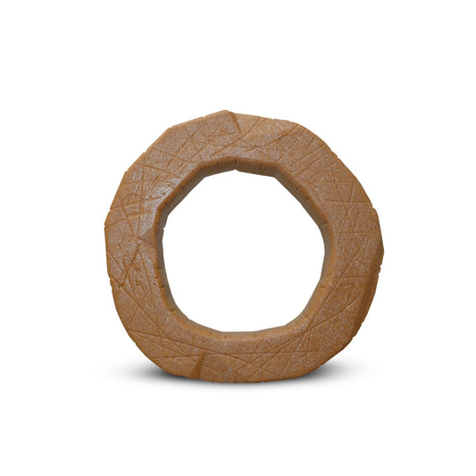 Plushmate x Petaholic Durable Nylon Hard Chew Toy & Treat Dispenser for Medium and Large Breed Dogs - Chew Ring