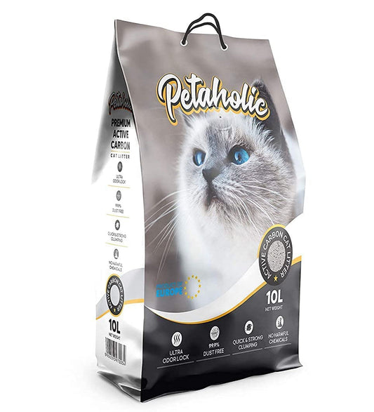 Petaholic Active Carbon Cat Litter 10L / 6 Kg
