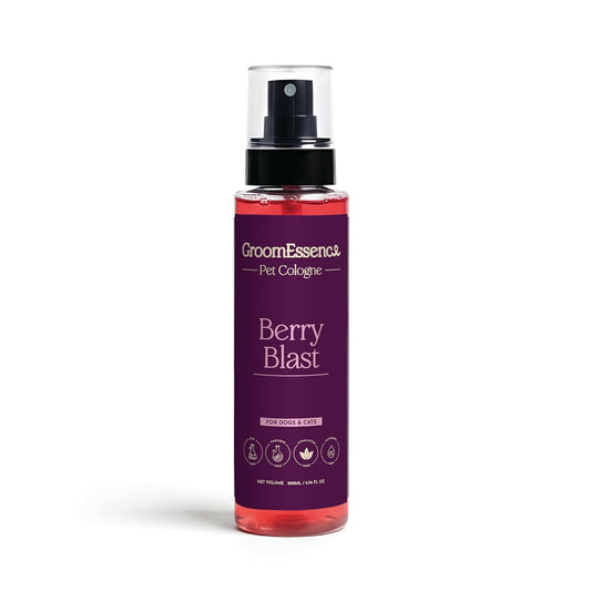 GroomEssence Pet Cologne Perfume for Cats & Dogs - Berry Blast