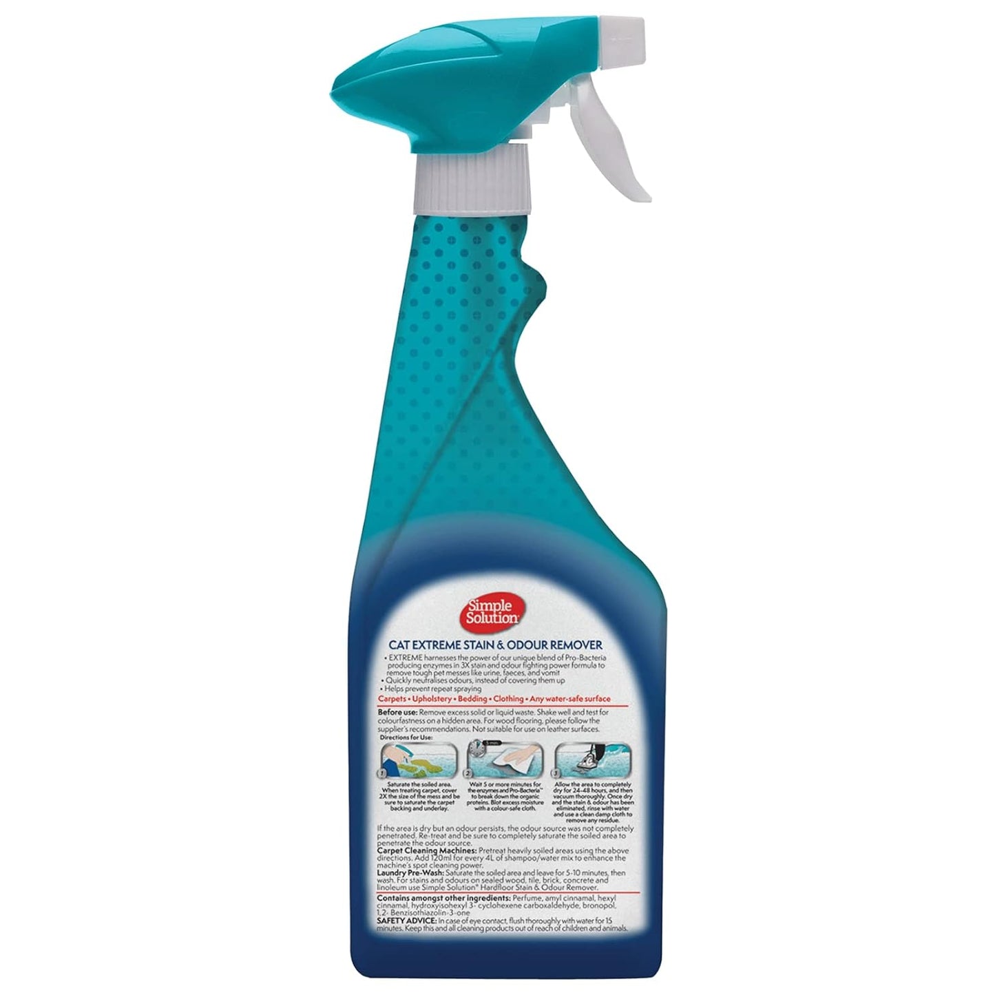 Simple Solution Stain & Odor Remover Spray for Cats 500 ml