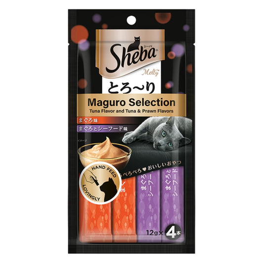 Sheba Creamy Treats for Cats (4's) - Maguro Selection