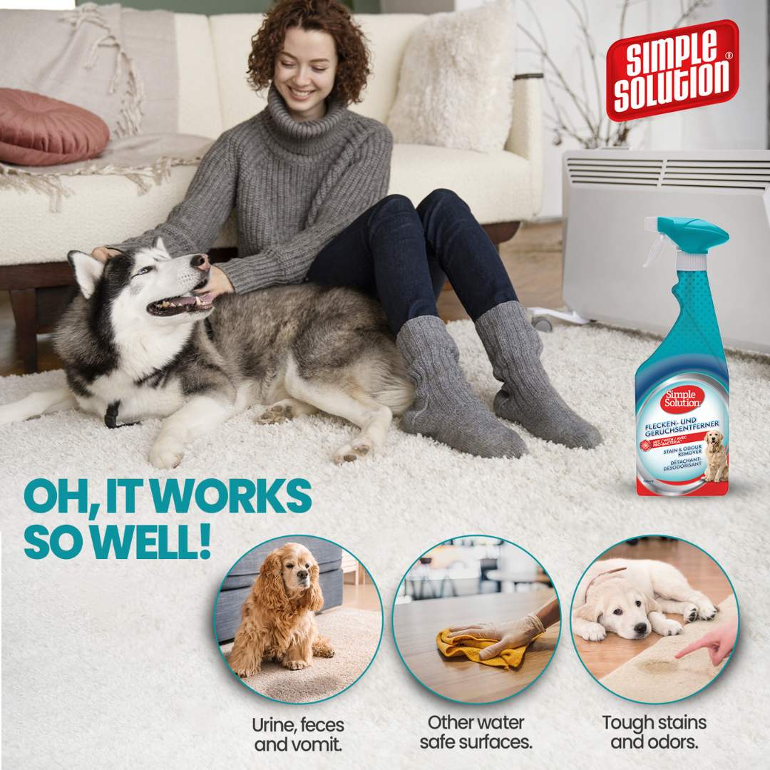 Simple Solution Stain & Odor Remover Spray for Dogs