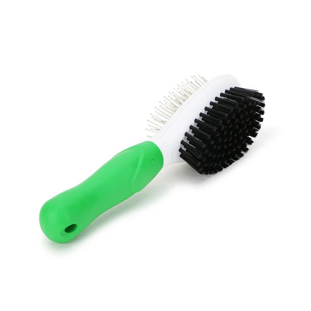 Basil Brush & Comb for Dog Grooming 2-in-1 Brush Comb