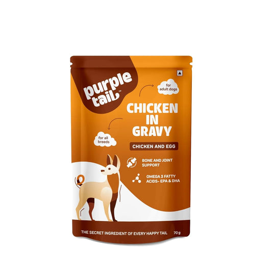Purple Tail Wet Food Gravy for Dogs 70 gm - Adult