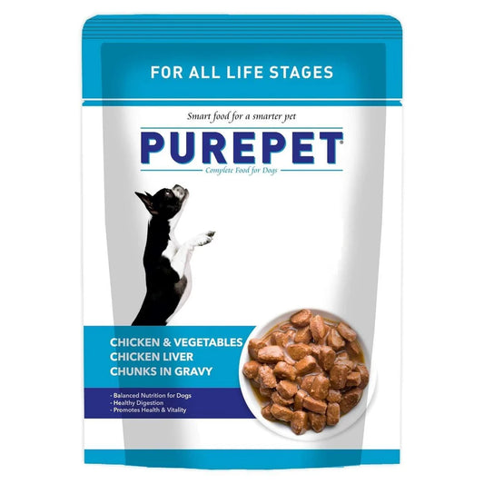 Purepet Wet Food Gravy for Dogs 70 gm - Adult