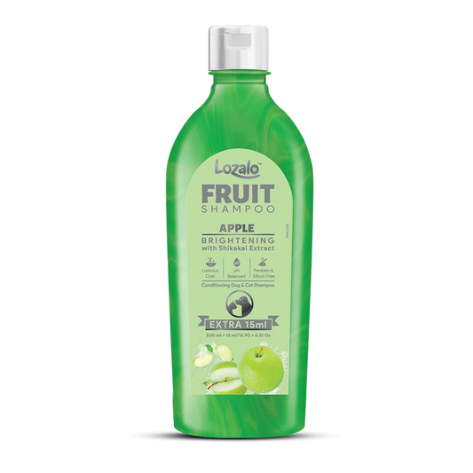 Lozalo Fruit Shampoo for Dogs & Cats 210 ml - Apple
